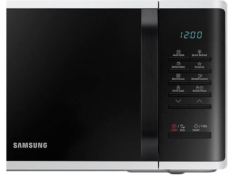 Microondas SAMSUNG MS23K3513AW (23 L - Sin Grill - Blanco)