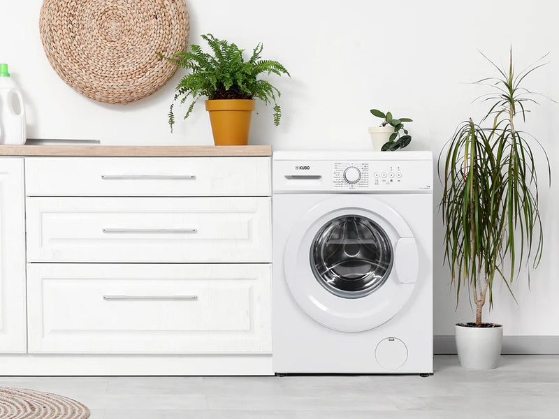 Lavadora KUBO KBWM8993 (7kg - 1200 rpm - Blanco)