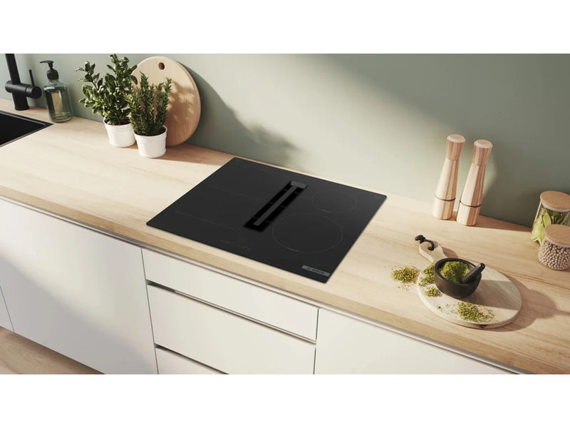 Placa Empotrable BOSCH Serie 4 Pvs611B16E Placa Negra 59,2 Cm Con Zona De Inducción 3 Zonas