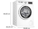 Lavadora BOSCH WUU28T63ES ( 8 kg - 1400 rpm )