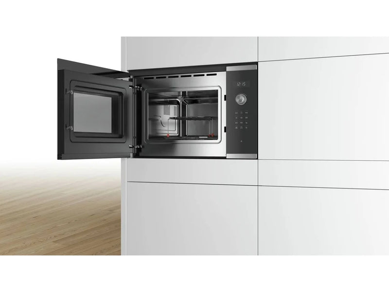 Microondas Integrable BOSCH BEL523MS0 (20 L - Con Grill - Inox)
