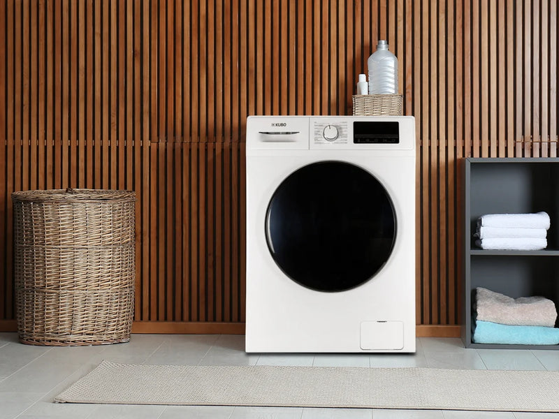 Lavadora KUBO KBWM9052 WH (10 kg - 1400 rpm - Blanco)