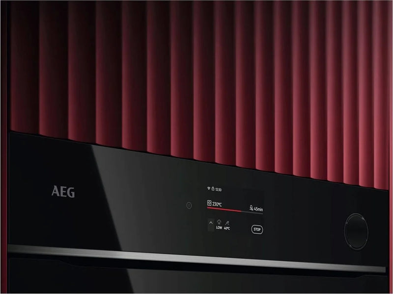 Horno AEG TR7PB73FSB SteamCrisp (72 L - 59.5 cm - Pirolítico - Negro)