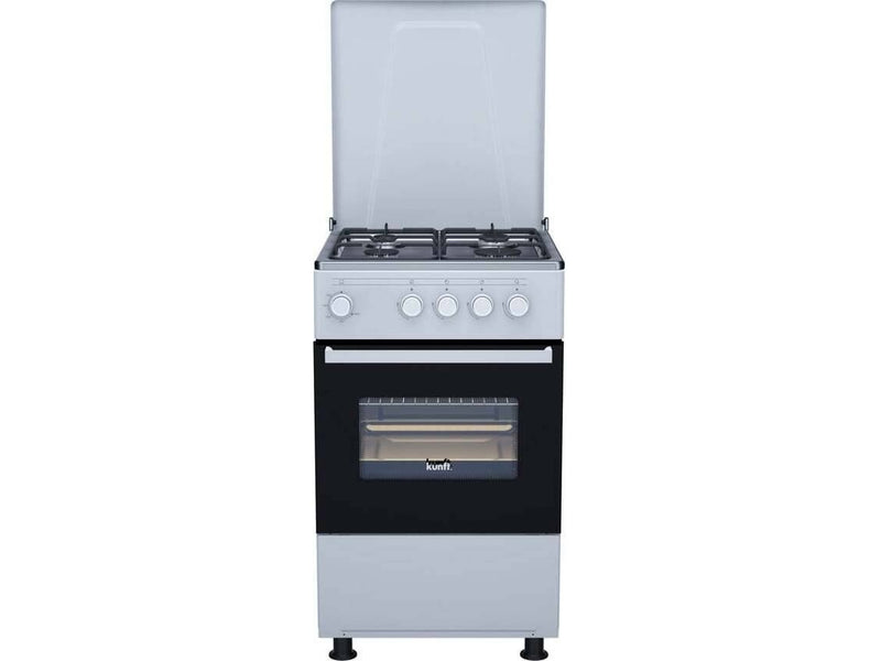 Cocina KUNFT KGS4504/1 WH (50 L - Gas Butano-Propano - Blanco) 50x60
