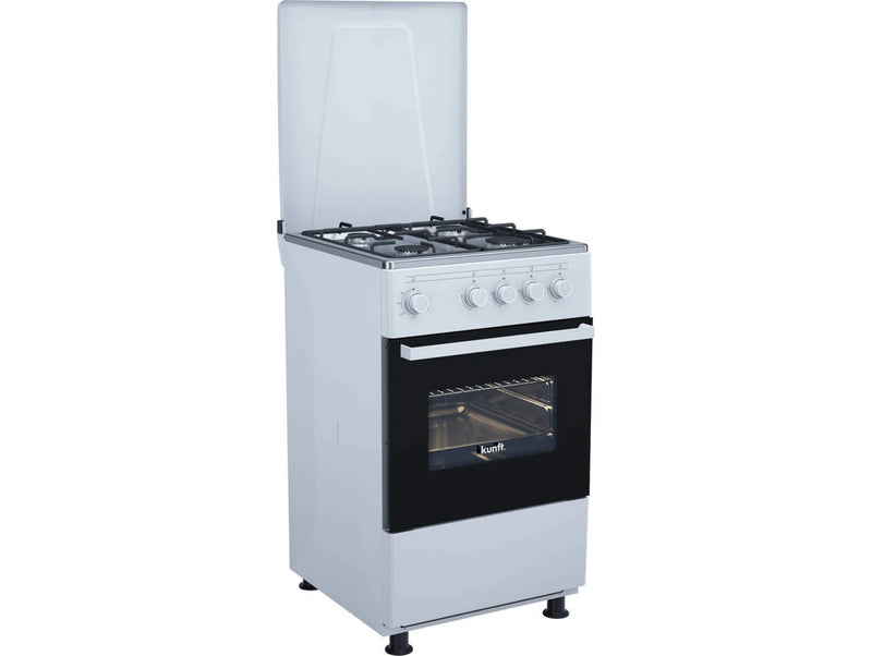 Cocina KUNFT KGS4504/1 WH (50 L - Gas Butano-Propano - Blanco) 50x60
