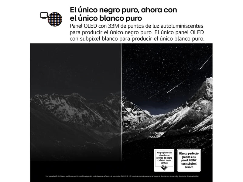 TV LG OLED55B56LA (OLED - 55'' - 140 cm - 4K Ultra HD - Smart TV)