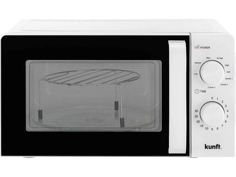 Microondas KUNFT KMW-5219 (20 L - Con Grill - Blanco)