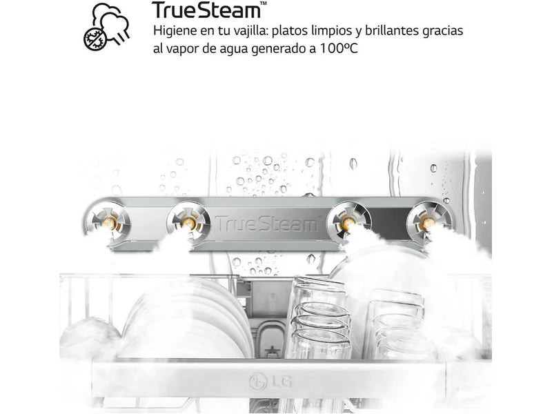 Lavavajillas LG DF587HVS (10 Cubiertos - 60 cm - Inox)