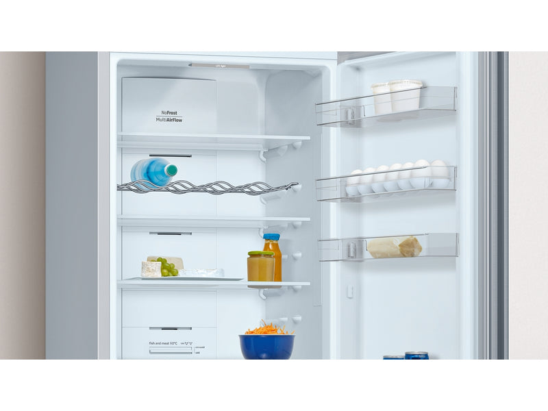 Frigorífico Combi BALAY Cristal 3KFD765BI (No Frost - 203 cm - 368 L - Blanco)