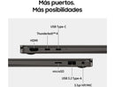 Laptop SAMSUNG Galaxy Book3 360 (Gris - 16 GB RAM - 512 GB SSD - 13,3 - Qwerty Español - Intel Core i5)