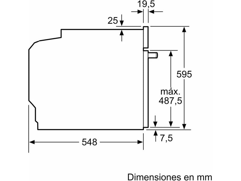 Horno Multifunción BALAY 3HB5879B7 (71 L - 60 cm - Hidro + Pirolítico - Blanco)