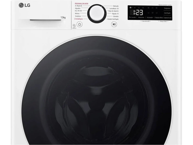 Lavadora LG F4WR6013A0W (13 kg - 1400 RPM - Blanco)