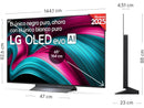 TV LG OLED65C54LA (OLED evo - 65'' - 165 cm - 4K Ultra HD - Smart TV)