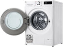 Lavadora LG F4WR6013A0W (13 kg - 1400 RPM - Blanco)