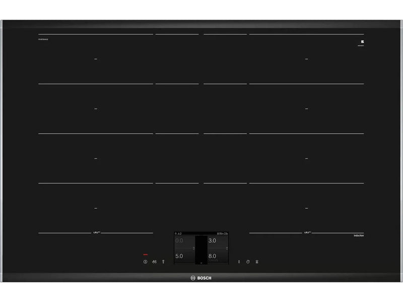 Placa Flex de Inducción BOSCH PXY875KW1E (Eléctrica - 81.6 cm - Negro)